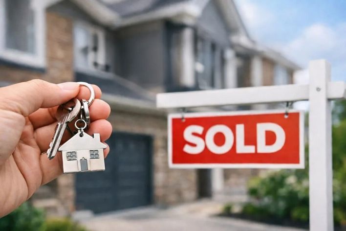 Keys to a sold home in New York City